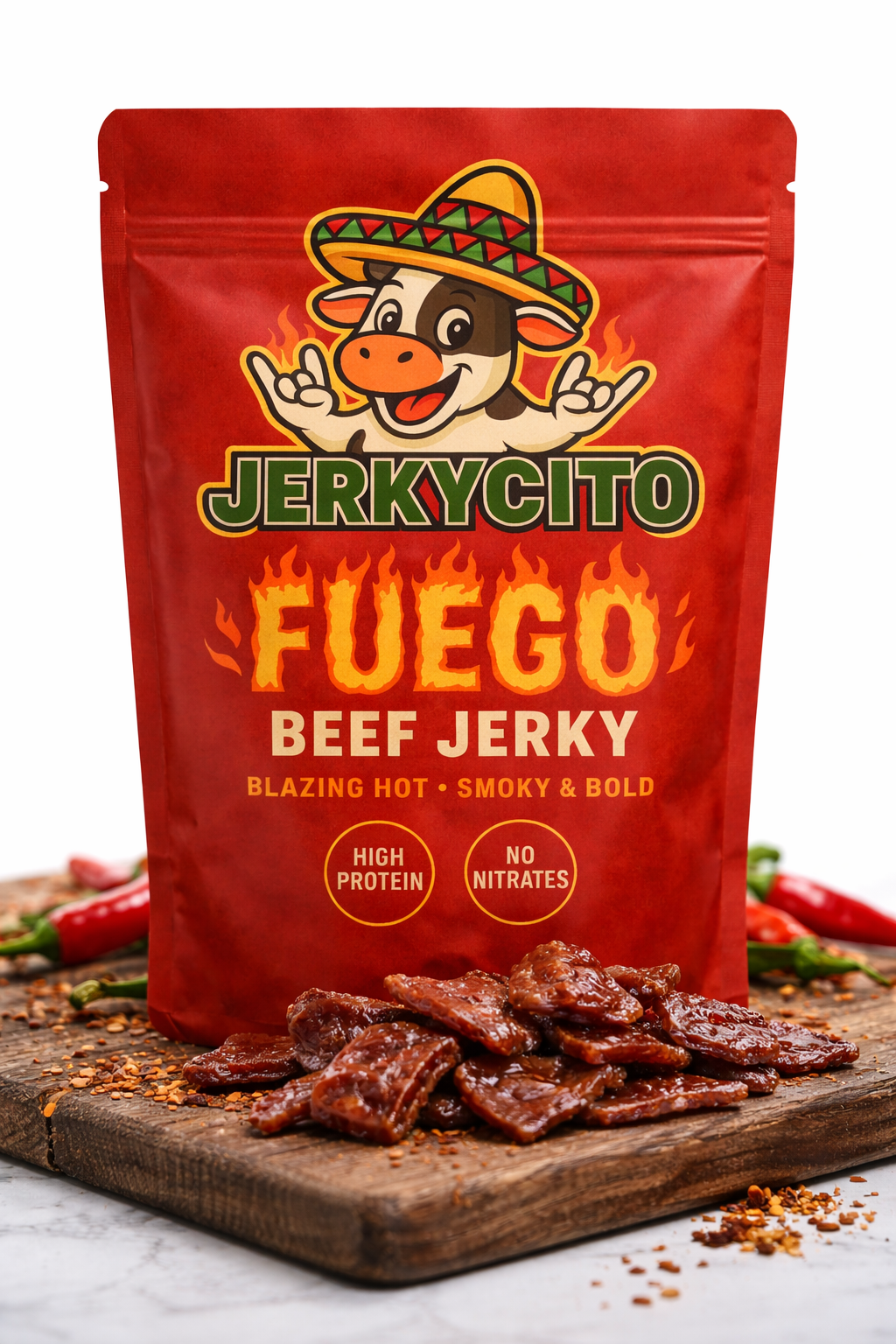 Jerkycito Fuego Beef Jerky