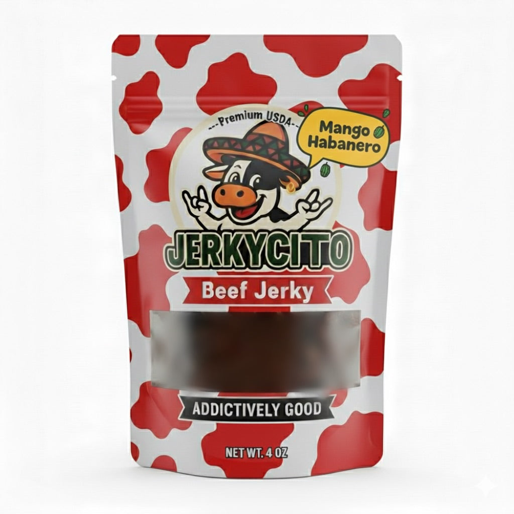 Jerkycito Mango Habanero Beef Jerky – Sweet Tropical Heat