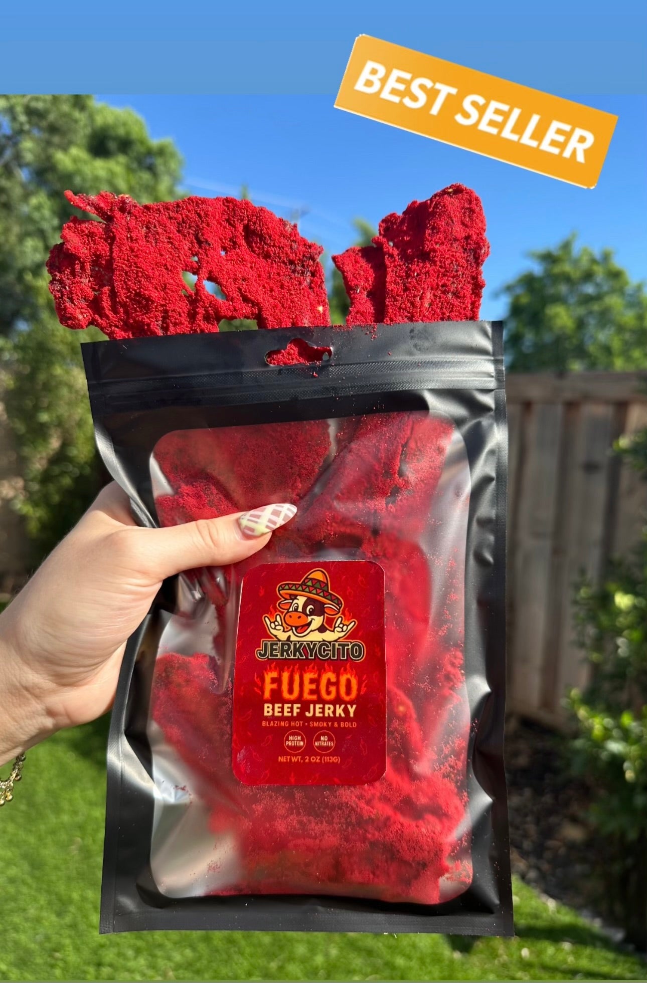 Jerkycito Fuego Beef Jerky