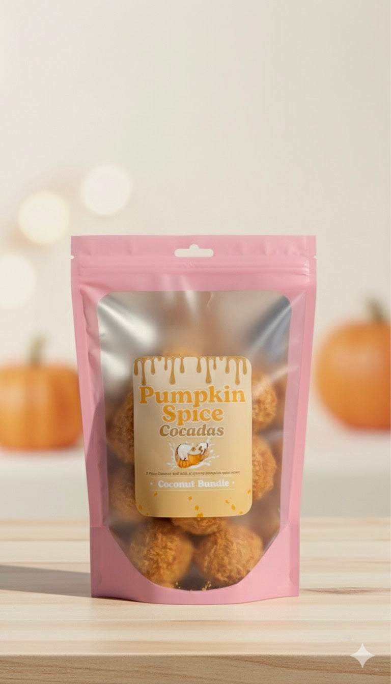 ✨ Pumpkin Spice Cocadas – Limited Edition Fall Flavor